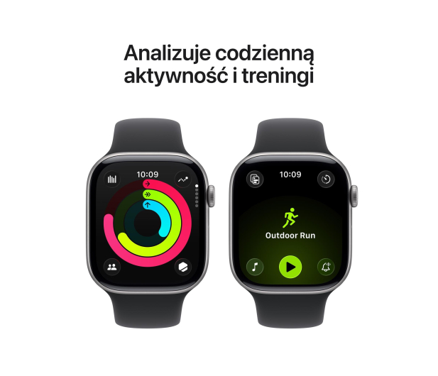 Apple Watch 11 46/Szare Aluminum/Czarny Pasek M/L GPS - 1362406 - zdjęcie 5